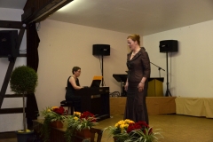 Anja Kaesmacher, am Piano Reinhild Christmann